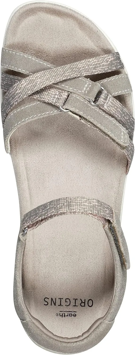 Earth Origins Women’s Sofia Sandals for Casual, Walking and Everyday