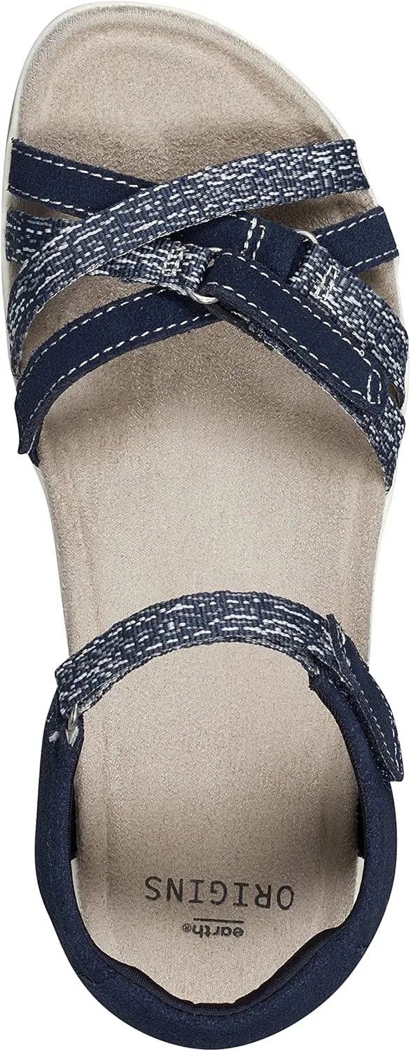 Earth Origins Women’s Sofia Sandals for Casual, Walking and Everyday