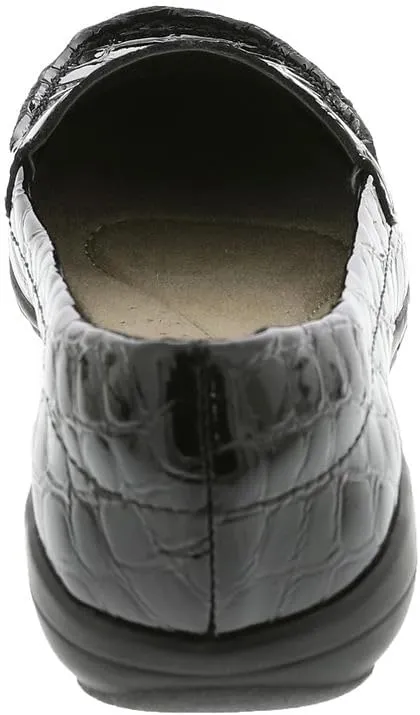 Easy Spirit Women's Abide Croco Print Casual Flat