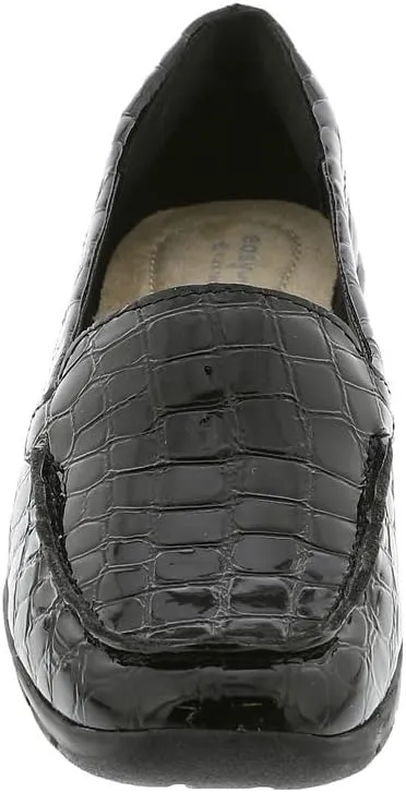 Easy Spirit Women's Abide Croco Print Casual Flat