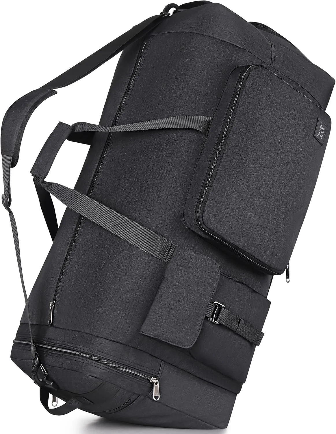 Extra Large Duffle Bag for Travel, Collapsible Duffle Bag for Men, Foldable Duffel Bags for Traveling (Black, 120)