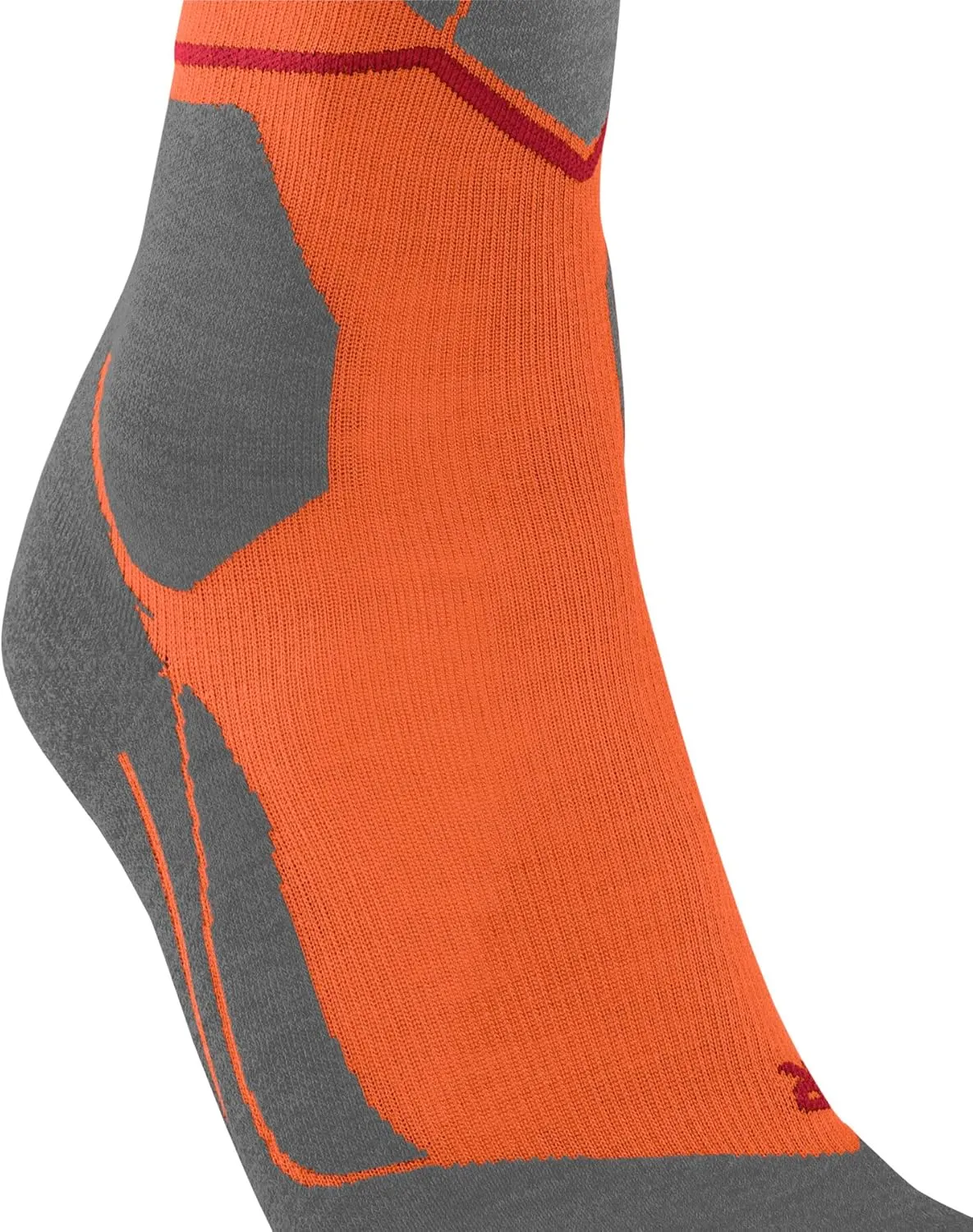 FALKE Women's SK4 Advanced Energizing Light Compression Ski Socks, Knee High, Breathable Quick Dry, Merino Wool, 1 Pair