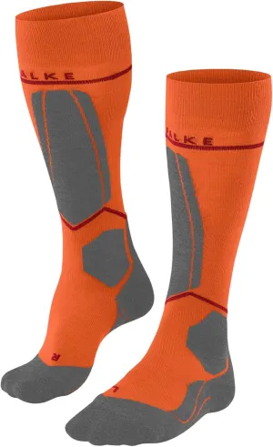 FALKE Women's SK4 Advanced Energizing Light Compression Ski Socks, Knee High, Breathable Quick Dry, Merino Wool, 1 Pair