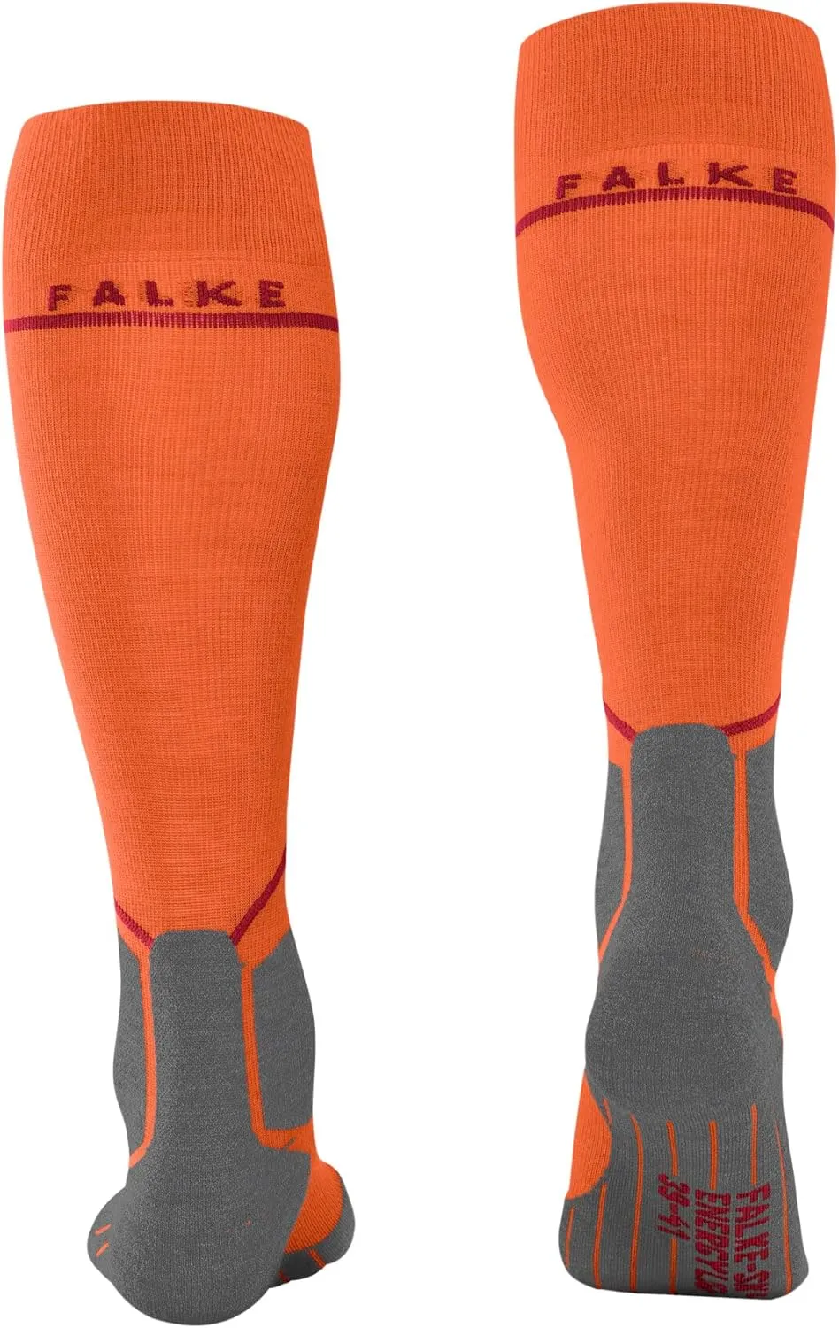 FALKE Women's SK4 Advanced Energizing Light Compression Ski Socks, Knee High, Breathable Quick Dry, Merino Wool, 1 Pair