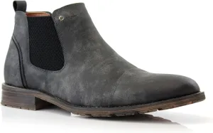 Ferro Aldo Sterling MFA606325 Mens Casual Chelsea Slip on Ankle Boots