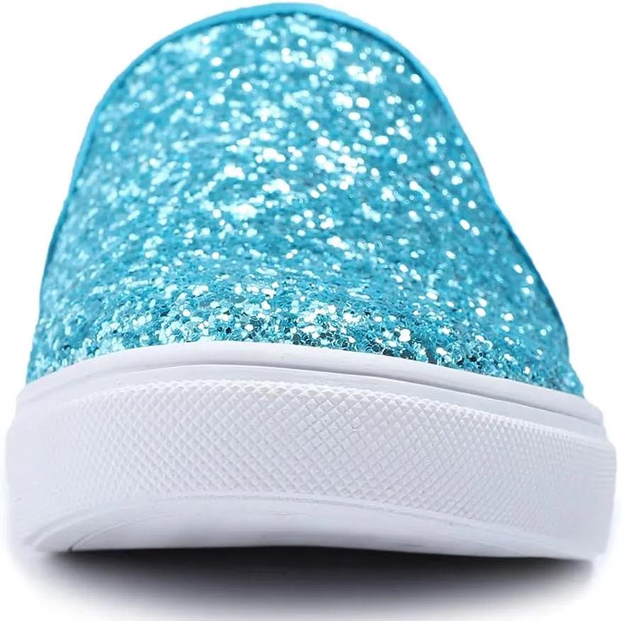 FEVERSOLE Women's Fashion Slip-On Sneaker Casual Flat Loafers