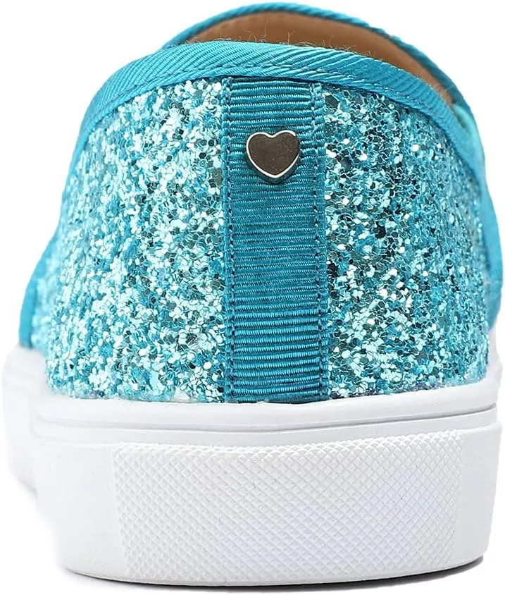 FEVERSOLE Women's Fashion Slip-On Sneaker Casual Flat Loafers
