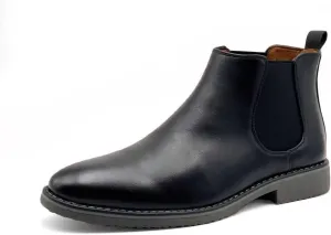 Finishing & Sewing Men's Chelsea Boots, Smart Casual Slip On Ankle Boots