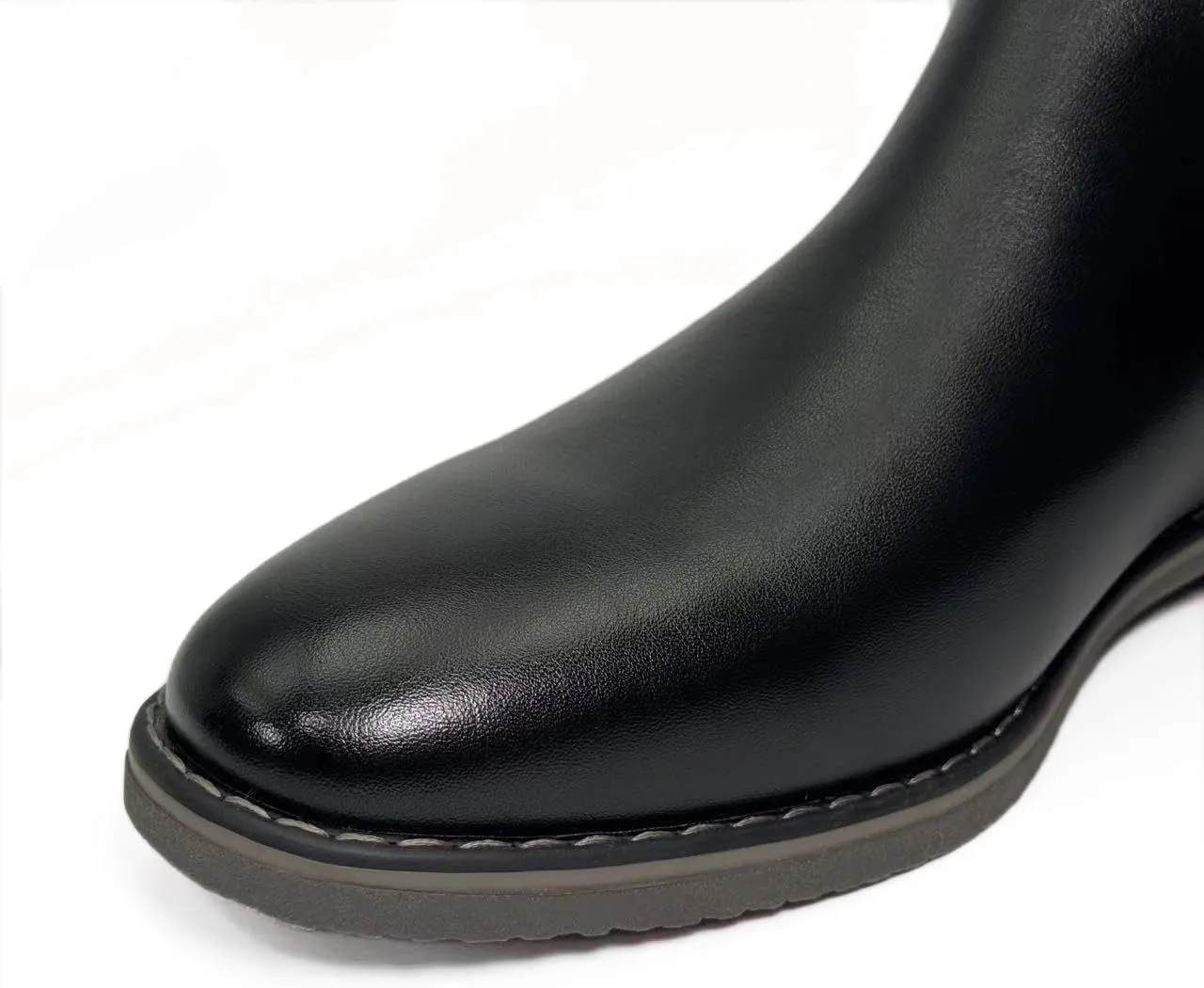 Finishing & Sewing Men's Chelsea Boots, Smart Casual Slip On Ankle Boots
