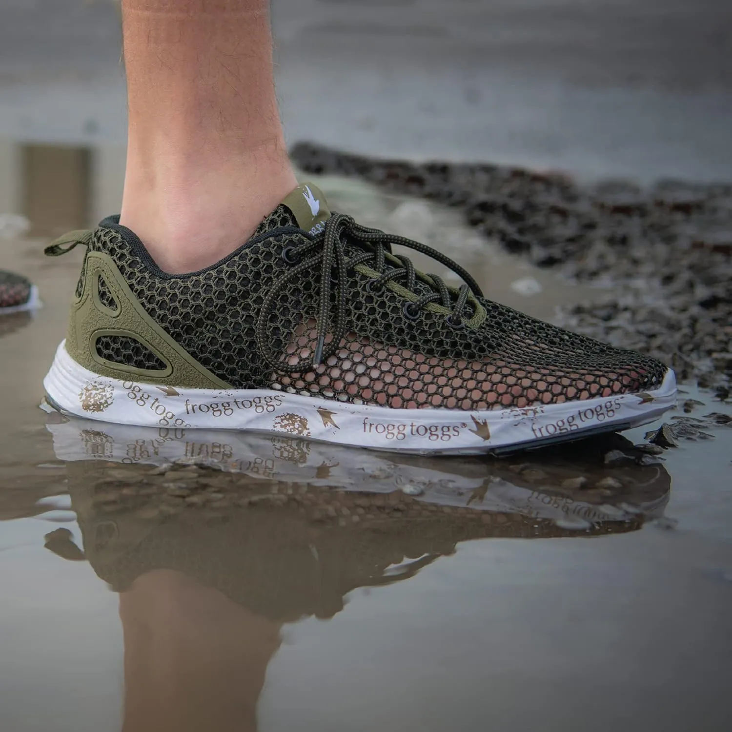 FROGG TOGGS Men's Skipper Water Draining Quick Dry Sport Shoe