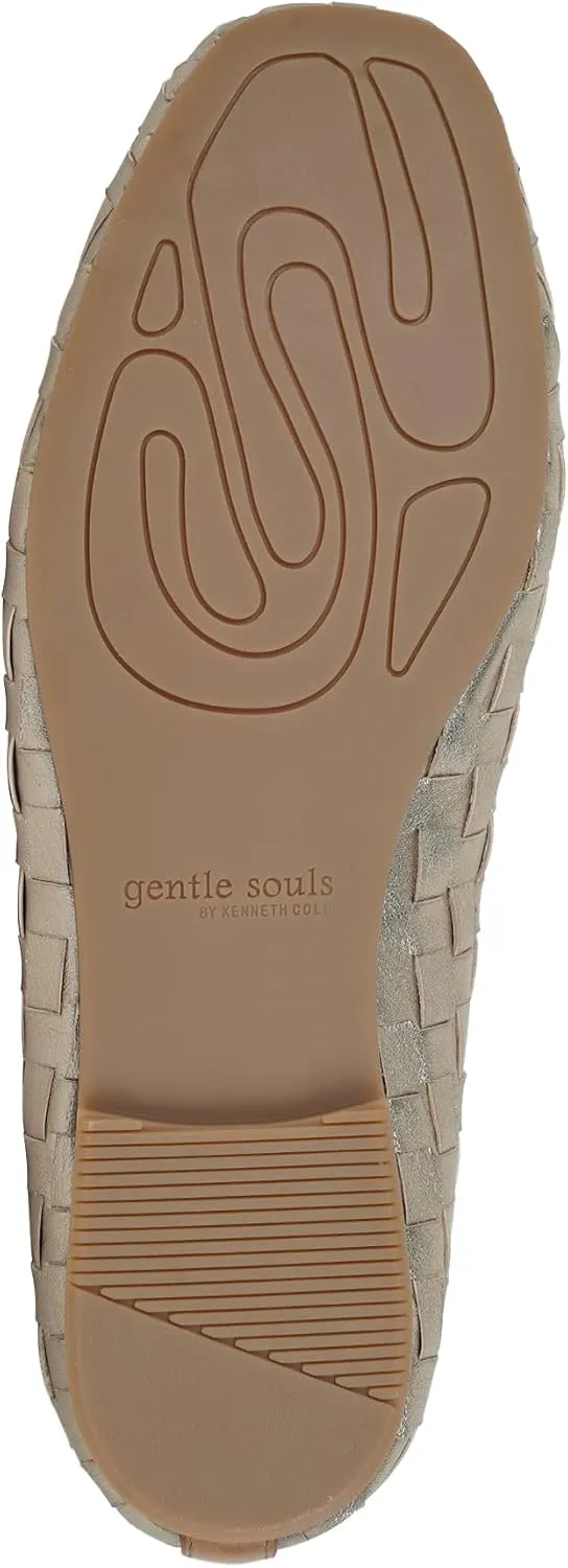 Gentle Souls by Kenneth Cole Women's Willow Woven Ballet Flat