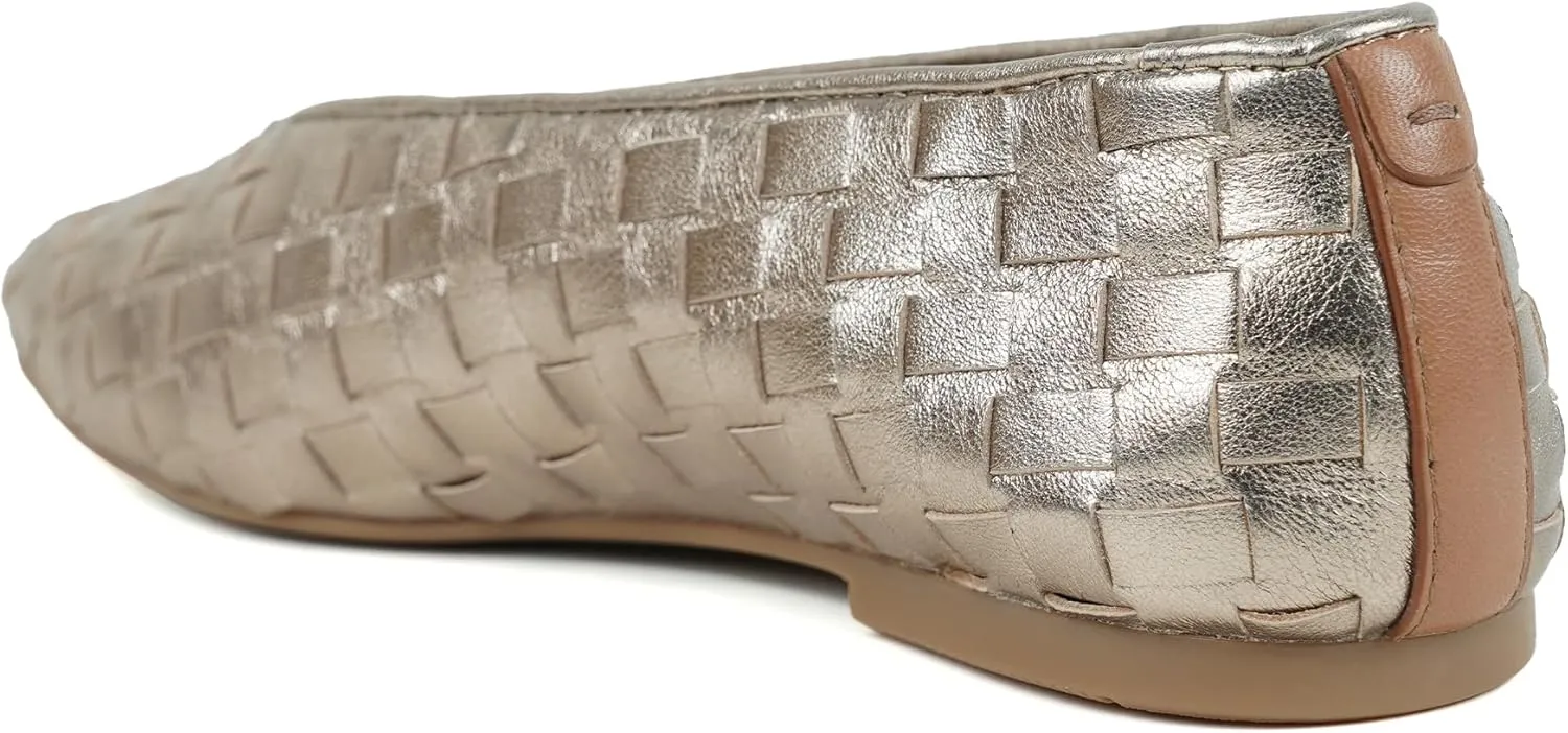 Gentle Souls by Kenneth Cole Women's Willow Woven Ballet Flat