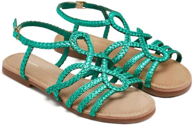 GIOSEPPO Women's Glam Flat Sandal