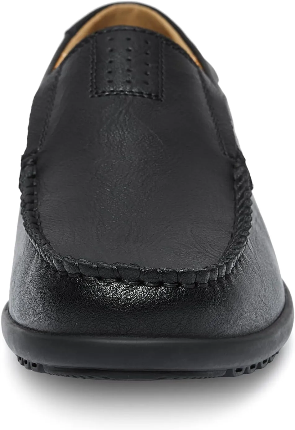 Go Tour Men’s Casual Leather Fashion Slip-on Loafers Shoes