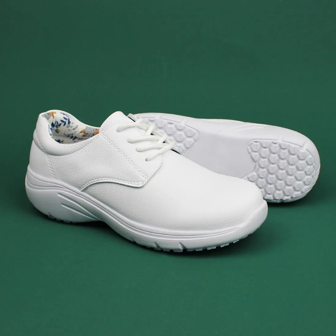 Hawkwell Women's Slip Resistant Lightweight Nursing Shoes Comfortable Lace Up Work Shoes