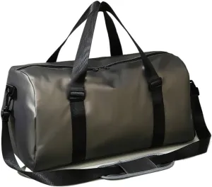 HBJWOV Unisex Fitness Gym Bag Travel Duffel Bags with Shoe Compartment Dry and Wet Separation