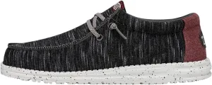 Hey Dude Men's Wally Jersey | Men's Loafers | Men's Slip On Shoes | Comfortable & Light-Weight