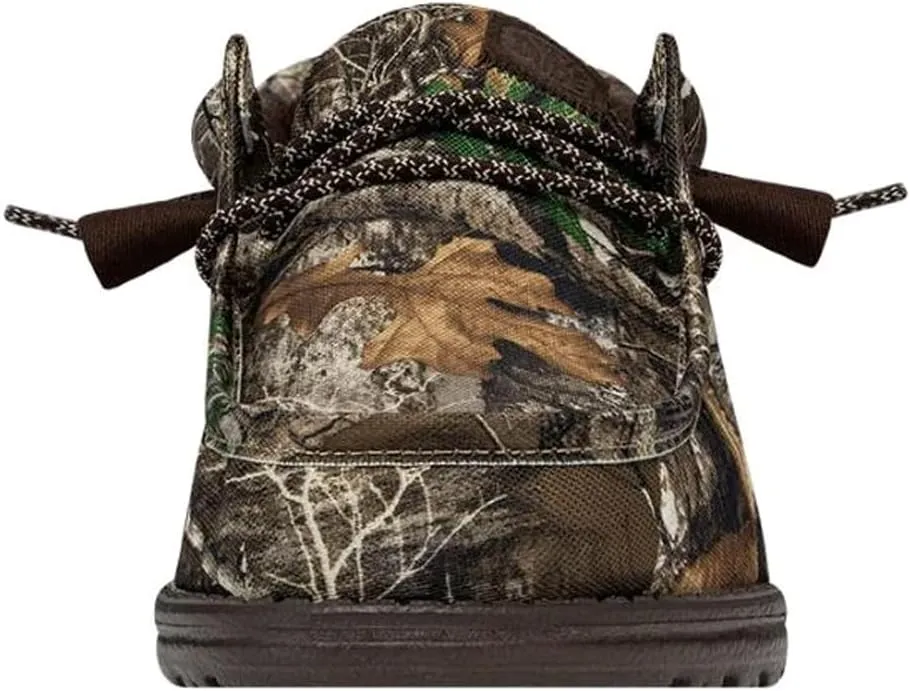 Hey Dude Men's Wally Realtree Edge | Men's Shoes | Men Slip-on Loafers | Comfortable & Light-Weight