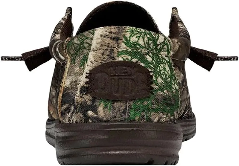 Hey Dude Men's Wally Realtree Edge | Men's Shoes | Men Slip-on Loafers | Comfortable & Light-Weight