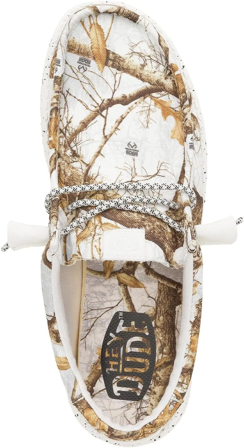 Hey Dude Men's Wally Realtree Edge | Men's Shoes | Men Slip-on Loafers | Comfortable & Light-Weight