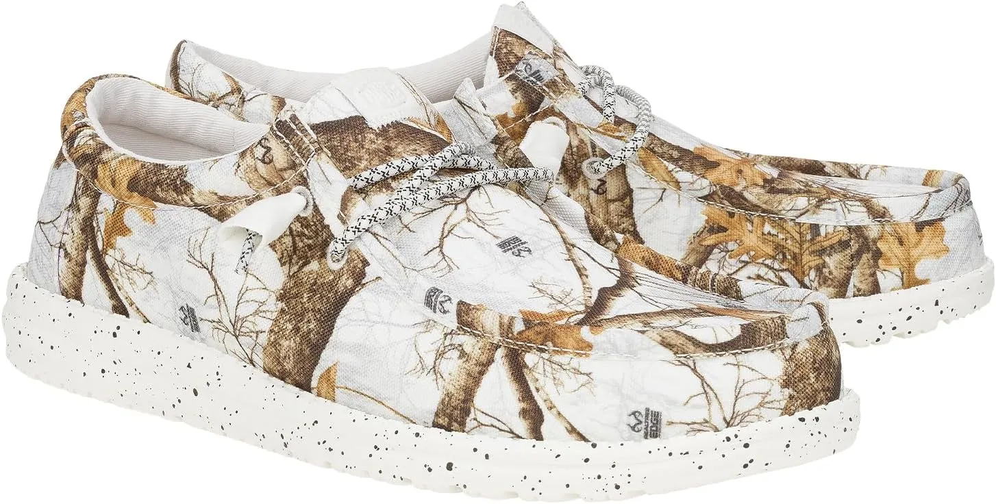 Hey Dude Men's Wally Realtree Edge | Men's Shoes | Men Slip-on Loafers | Comfortable & Light-Weight