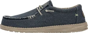 Hey Dude Men's Wally Stitch | Men's Loafers | Men's Slip On Shoes | Comfortable & Light-Weight