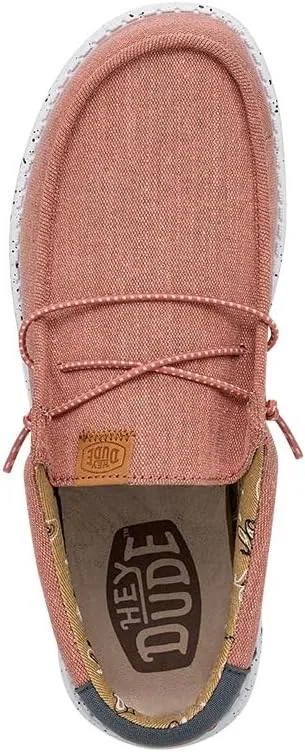 HEYDUDE Men's Wally Washed Canvas, Men’s Shoes, Slip-on Loafers, Comfortable & Light-Weight