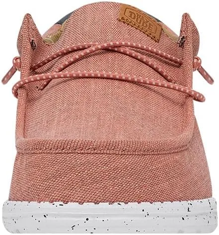 HEYDUDE Men's Wally Washed Canvas, Men’s Shoes, Slip-on Loafers, Comfortable & Light-Weight