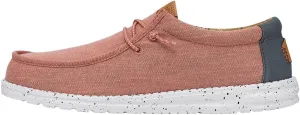 HEYDUDE Men's Wally Washed Canvas, Men’s Shoes, Slip-on Loafers, Comfortable & Light-Weight