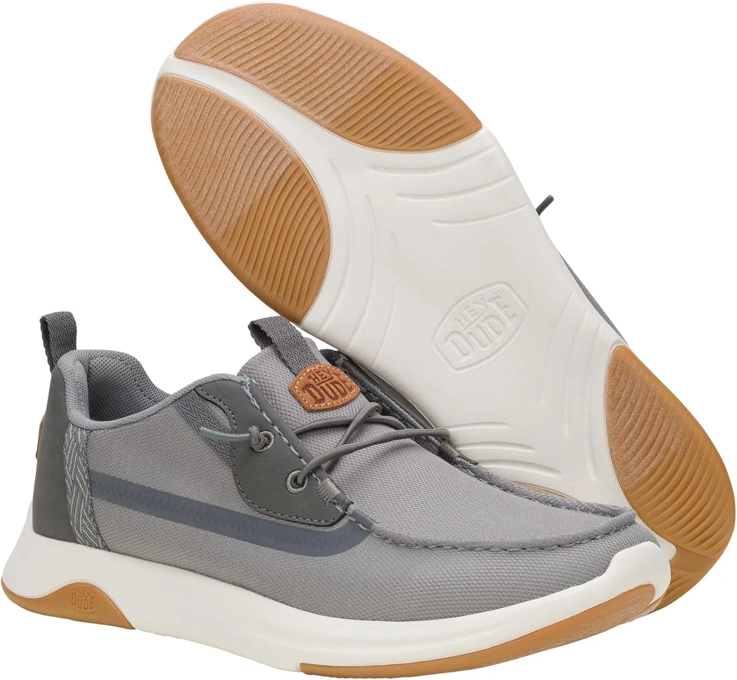 HEYDUDE Wally Drift Classic, Men’s Shoes, Men's Slip-on Loafers, Comfortable & Light-Weight