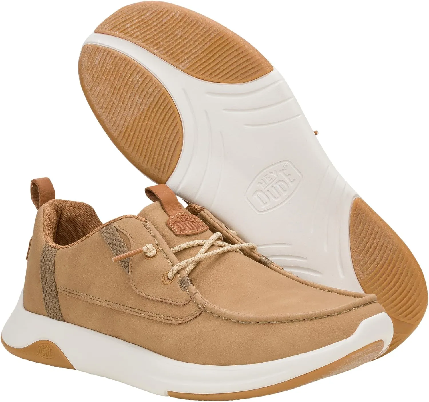HEYDUDE Wally Drift Classic, Men’s Shoes, Men's Slip-on Loafers, Comfortable & Light-Weight