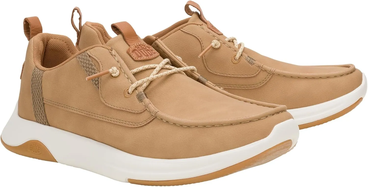 HEYDUDE Wally Drift Classic, Men’s Shoes, Men's Slip-on Loafers, Comfortable & Light-Weight