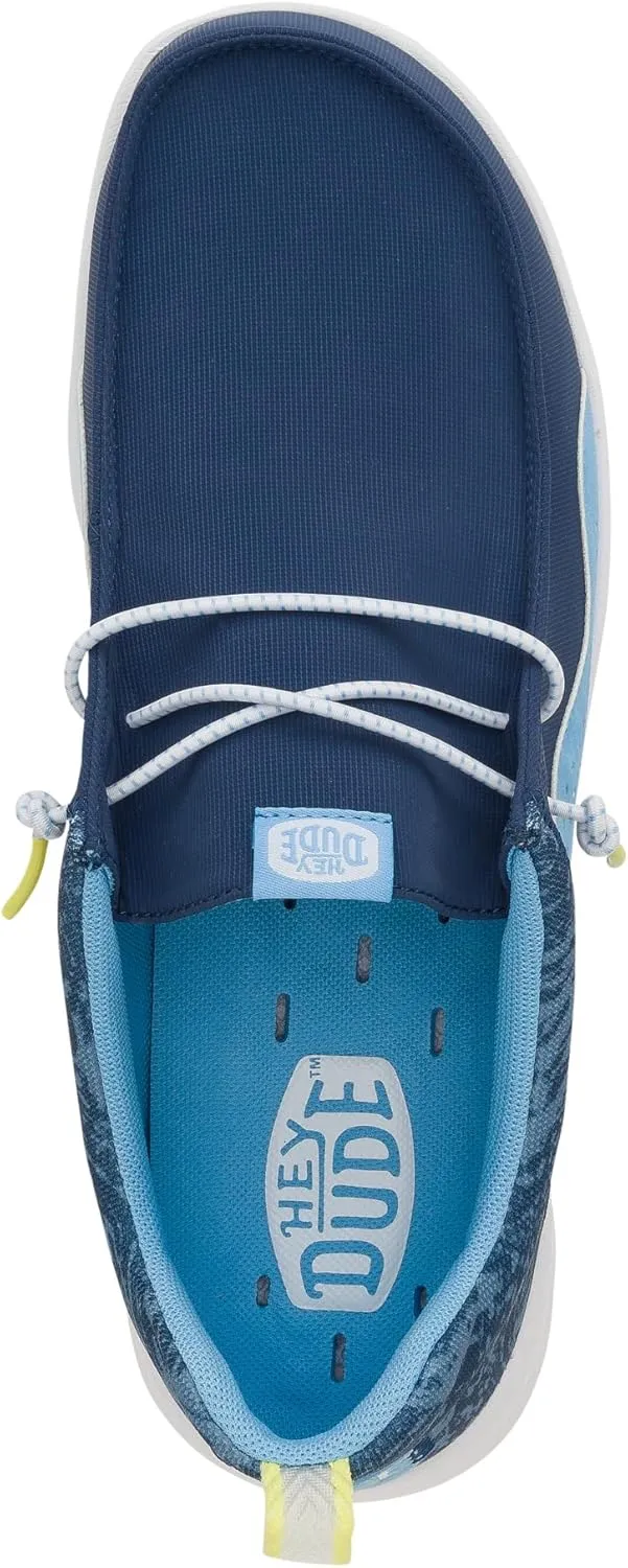 HEYDUDE Wally Hey2O Mesh, Men’s Shoes, Men's Slip-on Loafers, Comfortable & Light-Weight