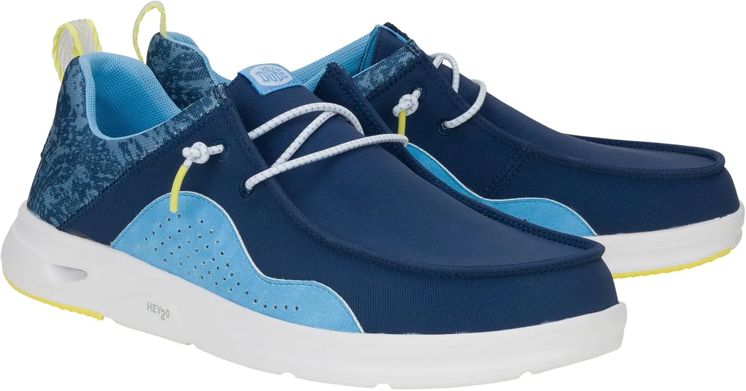 HEYDUDE Wally Hey2O Mesh, Men’s Shoes, Men's Slip-on Loafers, Comfortable & Light-Weight