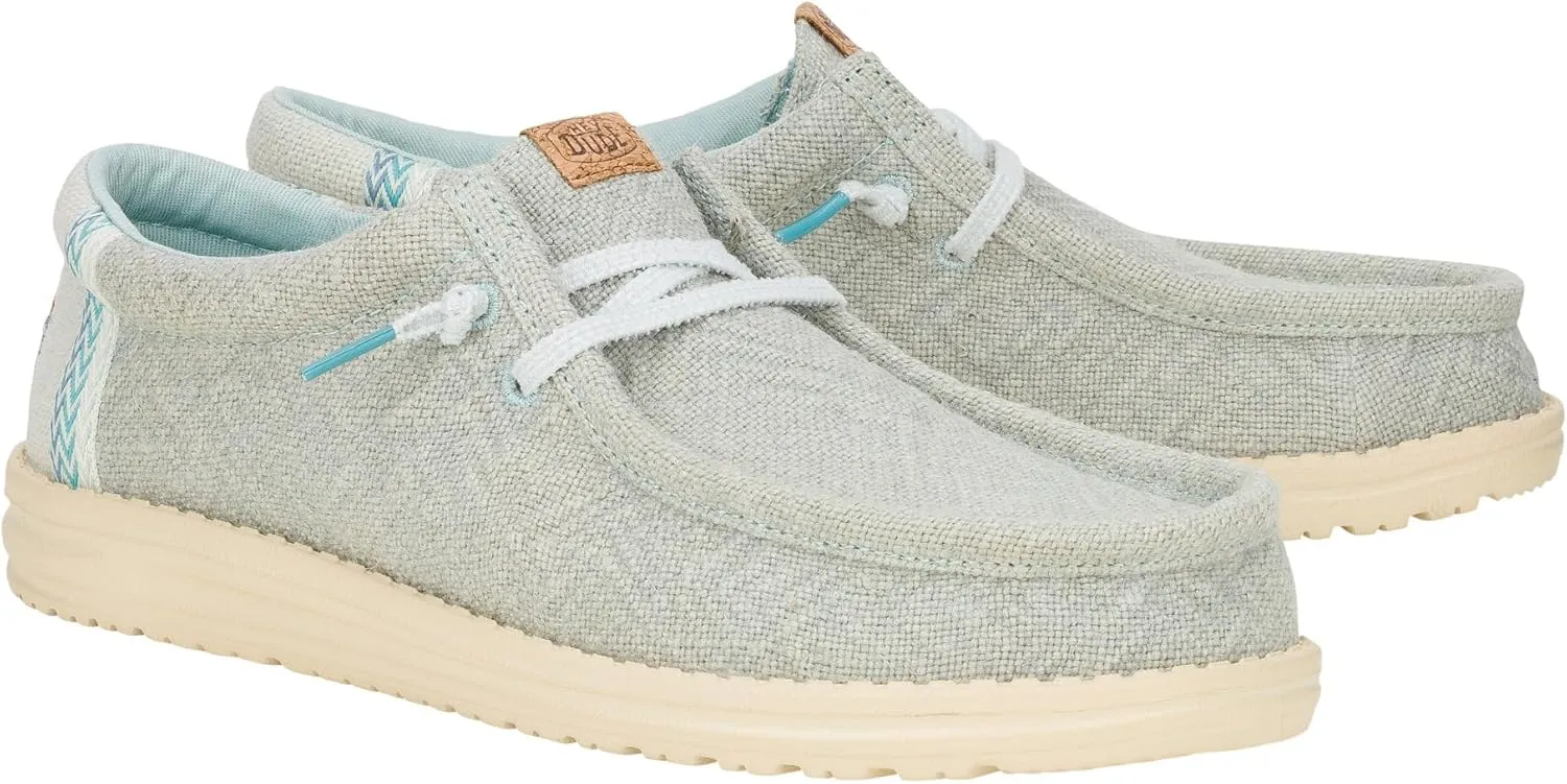HEYDUDE Wally Jute, Men’s Shoes, Men's Slip-on Loafers, Comfortable & Light-Weight