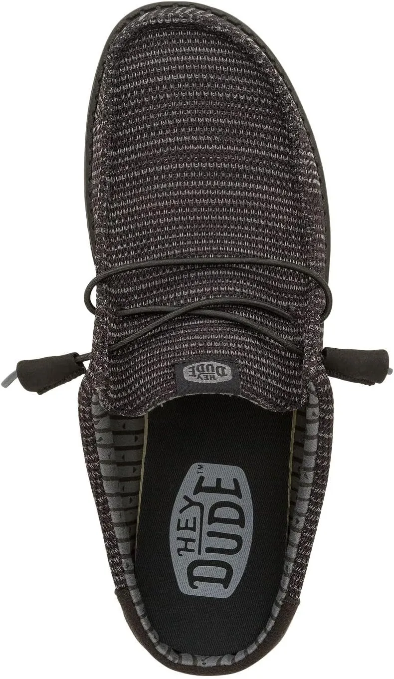 HEYDUDE Wally Slip Stretch Sox, Men’s Shoes, Men's Slip-on Loafers, Comfortable & Light-Weight