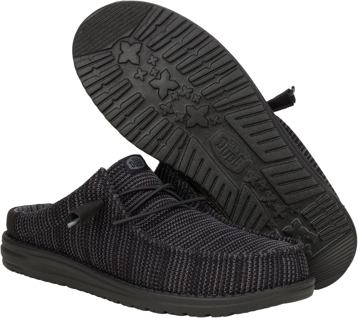 HEYDUDE Wally Slip Stretch Sox, Men’s Shoes, Men's Slip-on Loafers, Comfortable & Light-Weight