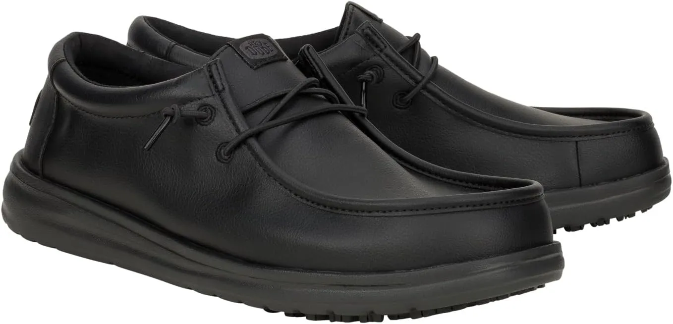 HEYDUDE Wally Work CE, Men’s Shoes, Slip-on Loafers, Light-Weight, Water Repellent & Slip Resistant