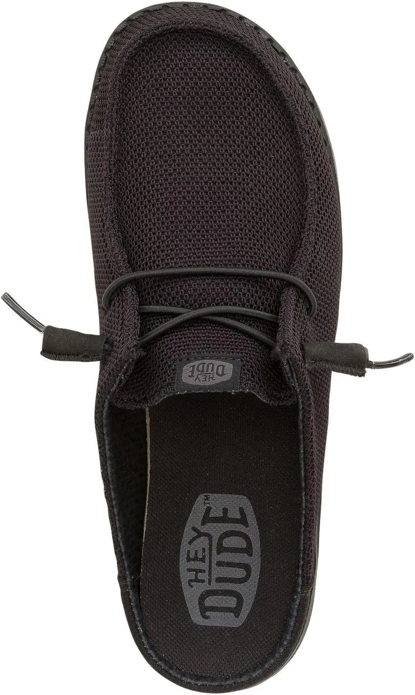 HEYDUDE Wendy Slip Stretch Sox, Women’s Shoes, Women’s Slip-on Loafers, Comfortable & Light-Weight