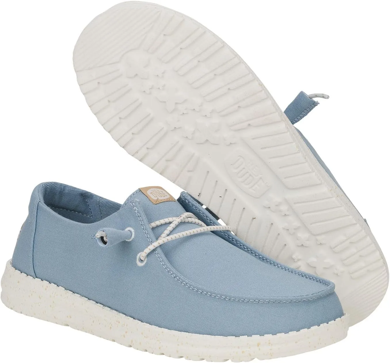 HEYDUDE Women's Wendy Canvas, Women’s Shoes, Women's Slip-on Loafers, Comfortable & Light-Weight