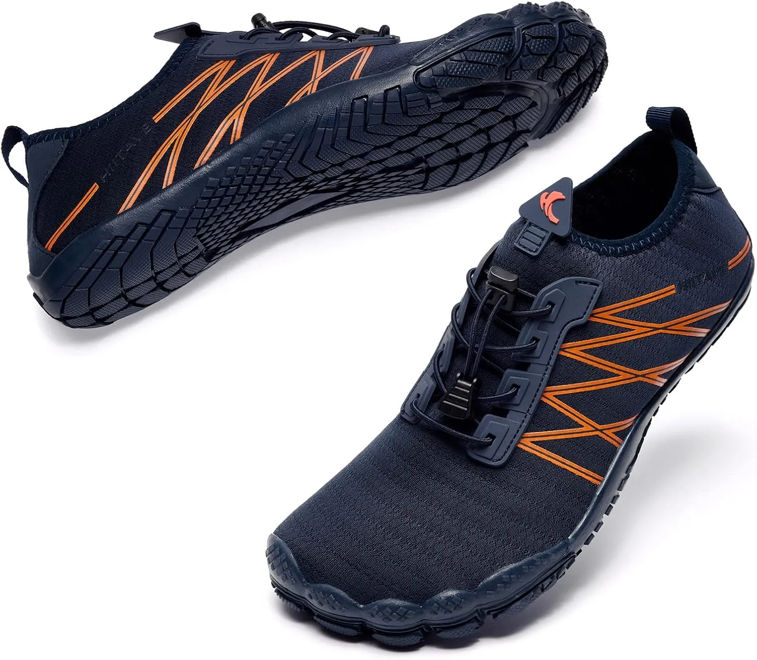HIITAVE Men Barefoot Water Shoes Beach Aqua Socks Quick Dry for Outdoor Sport Hiking Swiming Surfing