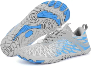 Hike Barefoot Shoes, Pro Barefoot Shoes Women Men Footwear, Athletic Hiking Minimalist Water Shoe Breathable Quick Dry Zero Drop Trail Running Shoe with Non-Slip Sole & Wide Toe Box