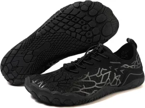 Hike Barefoot Water Shoes for Women Men, Barefoot Shoes with Wide Toe Box, Non-Slip & Quick Dry Breathable Aqua Socks for Beach Pool Aqua Swim Surf Hiking Walking Shoes