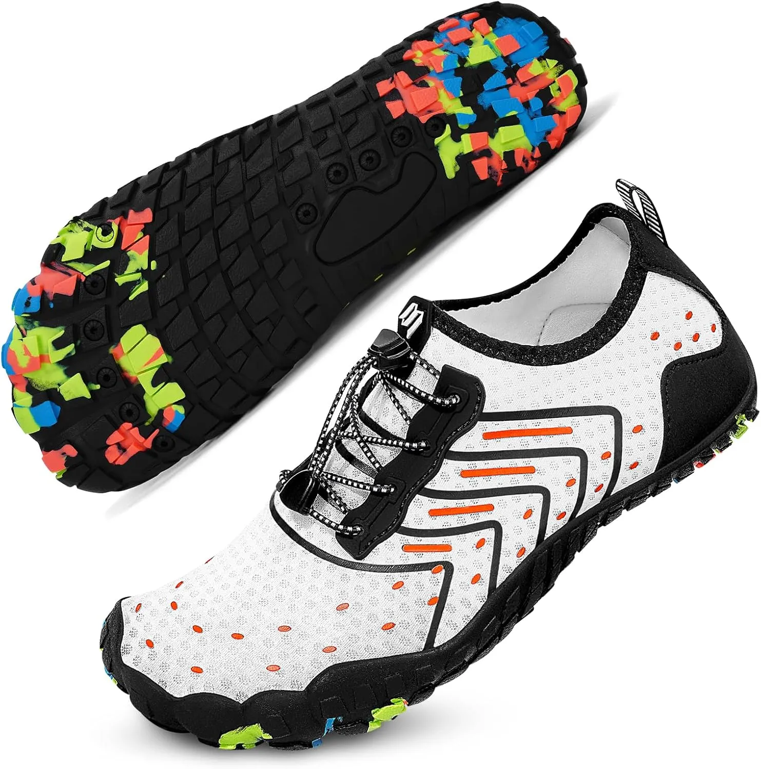 Hike Barefoot Water Shoes Women Men, Newly Quick-Dry & Wide Toe Box Breathable Pro Footwear Shoe Non-Slip for Aqua Sports Beach Pool Swim Yoga Hiking