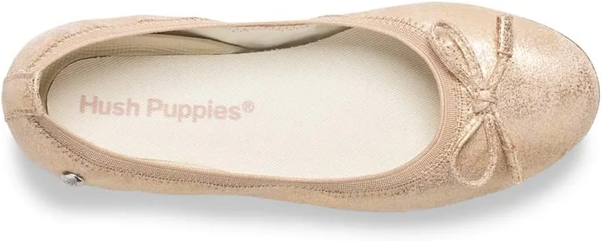 Hush Puppies Unisex-Child Josie Ballet Flat