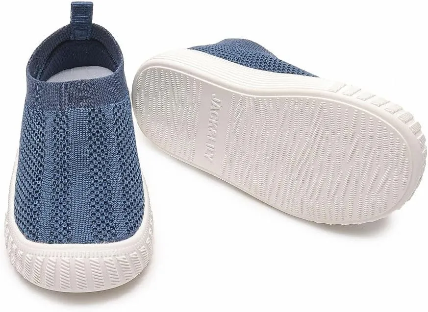 Jack & Lily Kids Canvas Shoes for Girls & Boys - Ideal Baby Shoes for Cuddly Moments & Fun - Ensure Support & Durability with Everyday Wear - Slip-On Shoes to Keep Little Feet Happy
