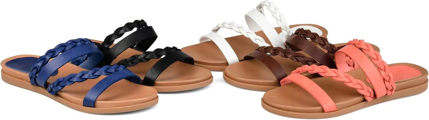 Journee Women's Colette Flat Sandals