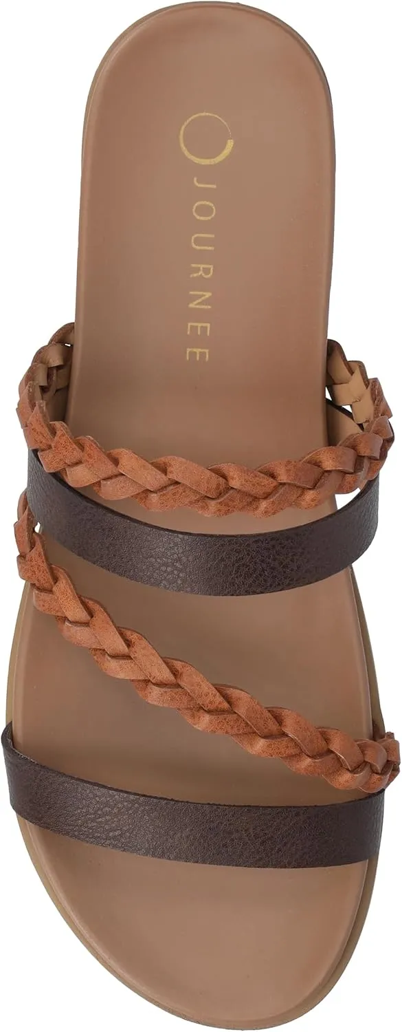 Journee Women's Colette Flat Sandals