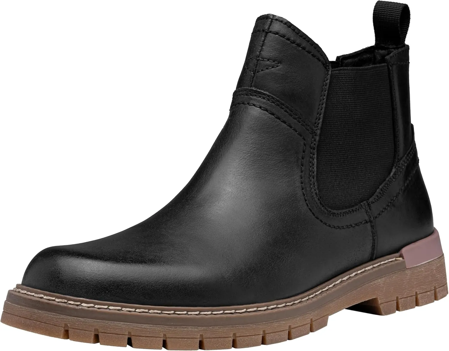 Jousen Chelsea Boots Casual Slip On Ankle Waterproof Mens Boots