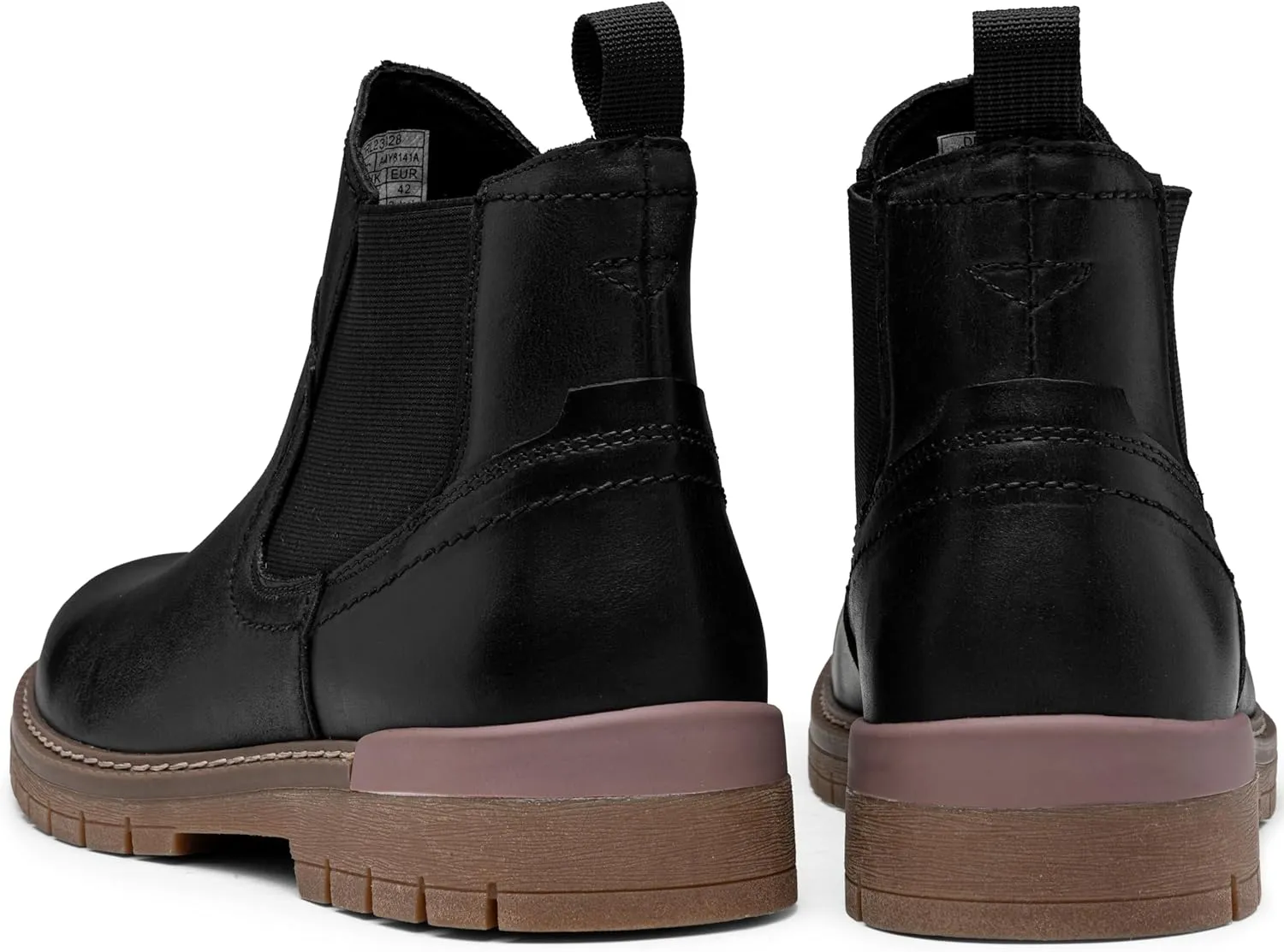 Jousen Chelsea Boots Casual Slip On Ankle Waterproof Mens Boots